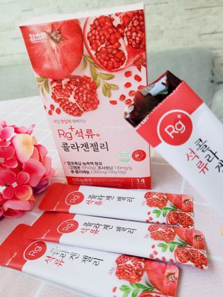 함초록 Rg+ 석류콜라겐젤리 — 5점을 준 리뷰어가 2021년 4월 올린 사용 사진