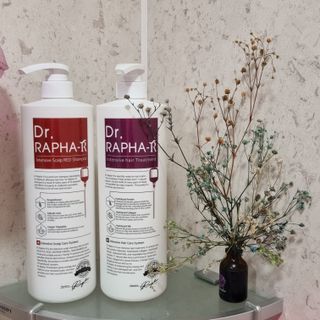 닥터라파알 레드 꽃향기 탈모샴푸 1,000ml + 트리트먼트 1,000ml — 5점을 준 리뷰어가 2021년 8월 올린 사용 사진
