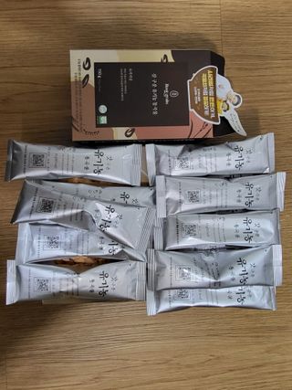 씨알푸드 유기농 쌀 시리얼 390g + 갓 구운 유기농 발아통곡물 150g — 4점을 준 리뷰어가 2022년 1월 올린 사용 사진