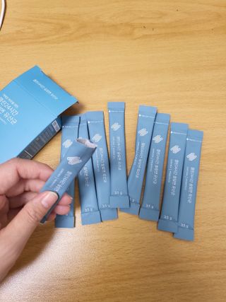 클린24시간 슬림앤유산균 1박스 (3.5g X 15포) — 5점을 준 리뷰어가 2022년 9월 올린 사용 사진