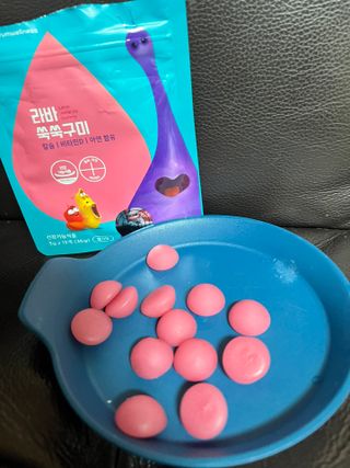 푸름웰니스 라바 쑥쑥구미 36g — 5점을 준 리뷰어가 2022년 2월 올린 사용 사진