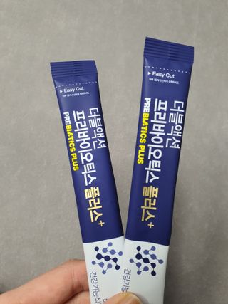 메이준뉴트리 더블액션 프리바이오틱스 플러스+ — 5점을 준 리뷰어가 2021년 3월 올린 사용 사진