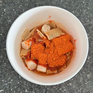나우  [요리궁리] B타입 ( 매콤, 치즈, 매콤까르보 ) 꽃떡볶이 6개입 세트 — 5점을 준 리뷰어가 2025년 3월 올린 사용 사진