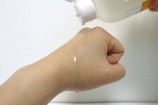 나나스킨 캐모마일아쿠아수딩토너 — 4.5점을 준 리뷰어가 2021년 8월 올린 사용 사진