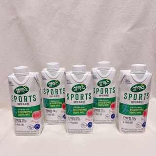 셀렉스스포츠 셀렉스 스포츠 웨이 프로틴 복숭아_ 330ml x 12팩 — 5점을 준 리뷰어가 2021년 10월 올린 사용 사진