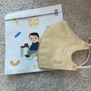 [블루 본 아이노우] 유아용 컬러마스크 40 PCS SET 2중 택 1 — 5점을 준 리뷰어가 2021년 4월 올린 사용 사진