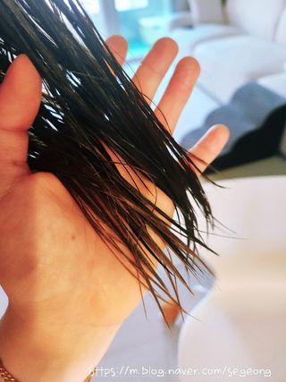 나노힐 프로테인 헤어 힐러 200ml — 5점을 준 리뷰어가 2023년 6월 올린 사용 사진