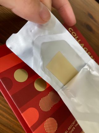 프리마인 귀족의 콜라겐, 92배 흡수율. 럭셔리 프리미엄 셀라브 콜라겐필름 30매 — 5점을 준 리뷰어가 2021년 9월 올린 사용 사진
