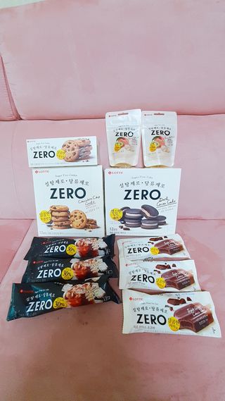 ZERO (초콜릿 칩 쿠키, 카카오 케이크, 후르츠 젤리, 아이스 콜라, 아이스 초코바) — 5점을 준 리뷰어가 2022년 6월 올린 사용 사진