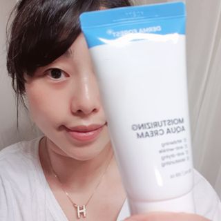 더마포레스트 모이스처라이징 아쿠아크림 / 수분크림 히알루론산 펩타이드 보습 미백 주름개선 — 5점을 준 리뷰어가 2021년 7월 올린 사용 사진