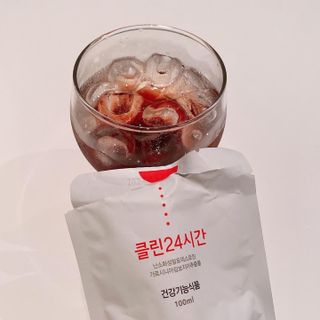 클린24시간 1BOX(5포) + 전용보틀(500ml) — 4점을 준 리뷰어가 2022년 12월 올린 사용 사진