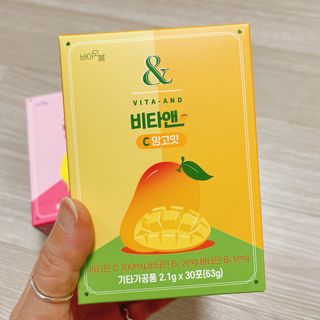 비타앤C 레몬맛, 망고맛 — 4.5점을 준 리뷰어가 2021년 6월 올린 사용 사진
