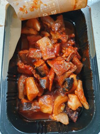 자연풍미 문어직화볶음 3종 (불고기, 불곱창, 치즈불닭) — 4점을 준 리뷰어가 2022년 5월 올린 사용 사진