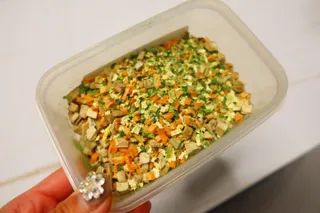 해풀잎 누구나 김밥*1ea [(혼합야채 35g *1ea,  김밥김 (5g, 5ea),  양념간장 (6g, 5ea), 참기름(5g, 2ea)] — 5점을 준 리뷰어가 2022년 5월 올린 사용 사진