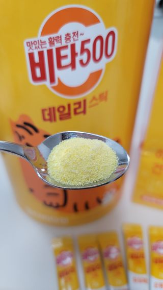 광동생활건강 프리 [광동] VB와 VC를 함유한 멀티 비타민 비타 500 데일리 스틱 180포 — 5점을 준 리뷰어가 2022년 6월 올린 사용 사진
