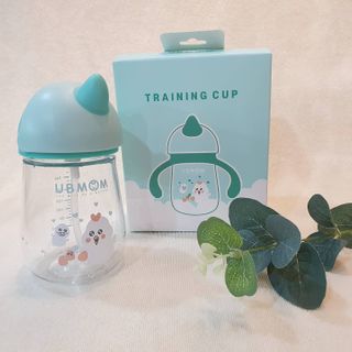 유비맘 트라이탄 코니빨대컵_컬러 랜덤 발송 — 5점을 준 리뷰어가 2021년 1월 올린 사용 사진