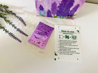 [레제르] 아로마 수액패치 발패치 30매입 -라벤더향/유칼립투스향/대나무향 — 5점을 준 리뷰어가 2022년 3월 올린 사용 사진