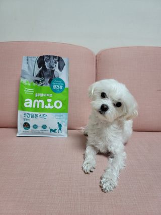 [풀무원아미오] 건강담은식단 1kg 3종 — 5점을 준 리뷰어가 2021년 2월 올린 사용 사진