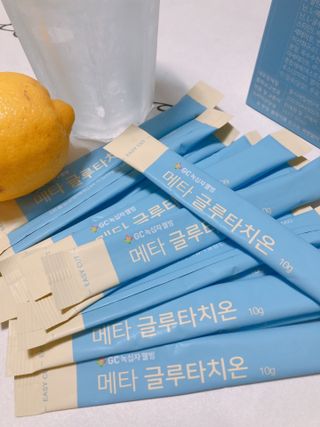 메타웰빙 GC녹십자웰빙 메타 글루타치온 — 4.5점을 준 리뷰어가 2022년 11월 올린 사용 사진