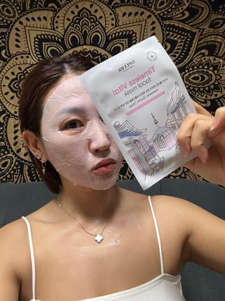 세뚜아(Cettua) [세뚜아] 타임리스 바이탈 페이셜 마스크팩  Cettua Timeless  Vital Mask 5매 — 3.5점을 준 리뷰어가 2024년 1월 올린 사용 사진