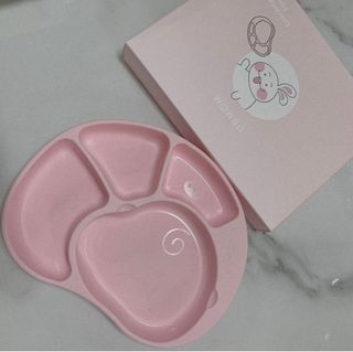 유비맘 캐릭터 실리콘 흡착 식판_색상 랜덤발송 — 5점을 준 리뷰어가 2021년 1월 올린 사용 사진