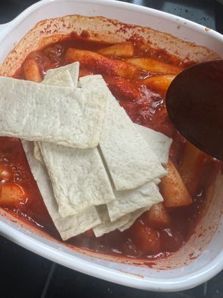 [앤더미트]더 불맛 직화 막창 매콤 떡볶이 1팩 (640g) — 5점을 준 리뷰어가 2022년 5월 올린 사용 사진