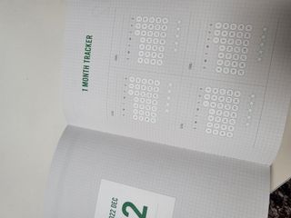 리훈 2023년 아이라이크 모눈 다이어리 미니달력 세트 — 5점을 준 리뷰어가 2022년 11월 올린 사용 사진