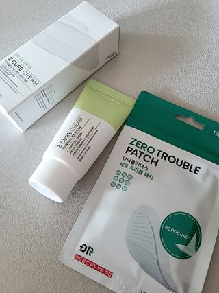 닥터플리너스 제트 큐어 크림 30ml + 제로 트러블 패치 9EA — 5점을 준 리뷰어가 2022년 3월 올린 사용 사진