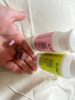 닥터피엔티 [Dr.PNT] 건강한 다이어트, 기능성 원료로 시작! 슬림핏 다이어트+카테킨 [1개월분] — 5점을 준 리뷰어가 2022년 12월 올린 사용 사진