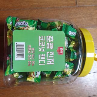 [유픽] 춘광 진저 코코넛 캔디 688g — 4점을 준 리뷰어가 2021년 2월 올린 사용 사진