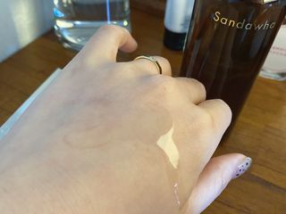 스킨큐어 산다화 비타민c 화이트닝 토너 150ml — 5점을 준 리뷰어가 2021년 12월 올린 사용 사진