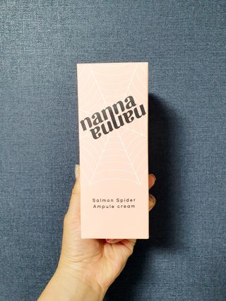 난나 살몬 스파이더 검버섯 미백 톤업 화이트닝 연어 앰플 크림 300ml 대용량 — 5점을 준 리뷰어가 2022년 8월 올린 사용 사진