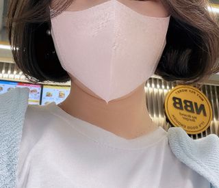 끌린에르 스포츠 귀편한 새부리형 마스크 (뉴컬러포함) — 5점을 준 리뷰어가 2022년 5월 올린 사용 사진