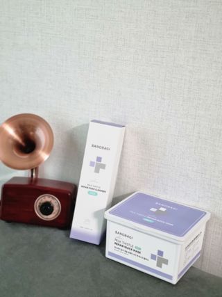 바노바기 코스메틱 바노바기 밀크씨슬 리페어 시카 폼 클렌저 플러스 120ml + 퀵 마스크 플러스 30매 — 5점을 준 리뷰어가 2023년 8월 올린 사용 사진