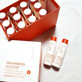 12월 15일 출시, 건강기능식품 브랜드 본리브 나 다운 시작 제품 3종 — 4점을 준 리뷰어가 2021년 2월 올린 사용 사진