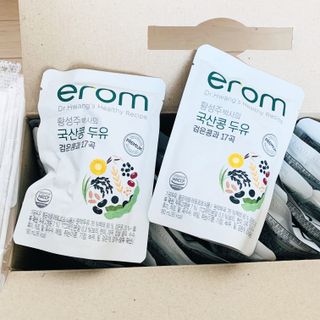 이롬 황성주 박사의 국산콩 두유 검은콩과 17곡 프리미엄 — 5점을 준 리뷰어가 2021년 5월 올린 사용 사진