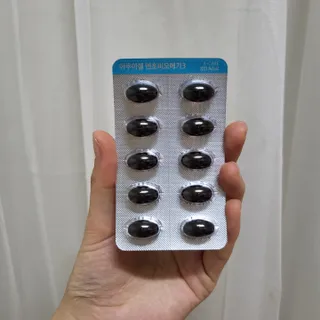 메디포스트 모비타 아쿠아셀 엔초비오메가3 60캡슐 — 5점을 준 리뷰어가 2022년 12월 올린 사용 사진