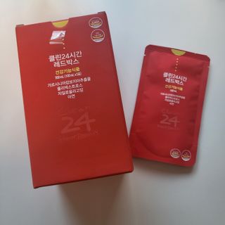 클린24시간 레드박스 1BOX(5포) + 전용보틀(500ml) — 5점을 준 리뷰어가 2024년 3월 올린 사용 사진