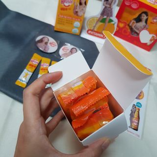 [광동제약] 비타500데일리스틱 제니 에디션60포&굿즈3종 — 5점을 준 리뷰어가 2021년 11월 올린 사용 사진