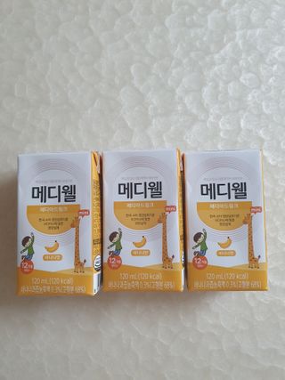 메디웰 페디아드링크 미니 바나나맛 — 4점을 준 리뷰어가 2022년 8월 올린 사용 사진
