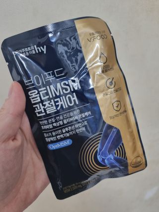 [브이푸드] 옵티MSM 관절케어 (70ml x30포) — 5점을 준 리뷰어가 2022년 6월 올린 사용 사진