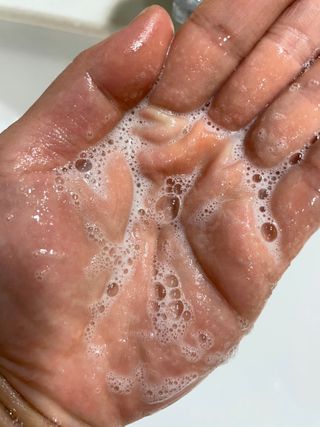 닥터에프파이브 젤리스크럽 소프트 클렌징폼 120ml — 5점을 준 리뷰어가 2022년 6월 올린 사용 사진