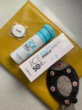 마이디플러스 아이스멀티쉴드 BC Air Puff — 5점을 준 리뷰어가 2021년 11월 올린 사용 사진