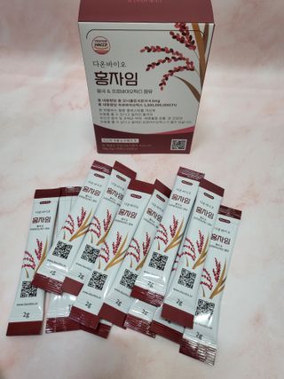하루 1포로 콜레스테롤, 유산균, 고역가 소화효소까지 한번에 섭취! 다온바이오 홍자임 1개월분(30포) — 5점을 준 리뷰어가 2022년 12월 올린 사용 사진