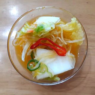 셰프애찬 단호박 백김치 1kg — 5점을 준 리뷰어가 2022년 10월 올린 사용 사진