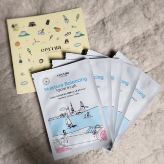 세뚜아(Cettua) [세뚜아] 모이스처 밸런싱 페이셜 마스크 Cettua Moisture Balancing Facial Mask 5매 — 5점을 준 리뷰어가 2023년 12월 올린 사용 사진