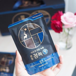광동생활건강 [광동] 바르게 만든 녹용, 광동정녹청 — 5점을 준 리뷰어가 2021년 12월 올린 사용 사진