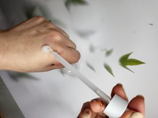 [메디팜] 대용량 바이옴 미백 비타민 앰플 — 4점을 준 리뷰어가 2022년 1월 올린 사용 사진