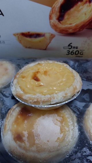 디앙뜨 포르투갈 에그타르트 오리지널 맛+패션후르츠 맛 중 택1 — 5점을 준 리뷰어가 2021년 8월 올린 사용 사진