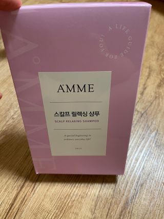 아므 스칼프 릴렉싱 샴푸 — 4점을 준 리뷰어가 2021년 4월 올린 사용 사진